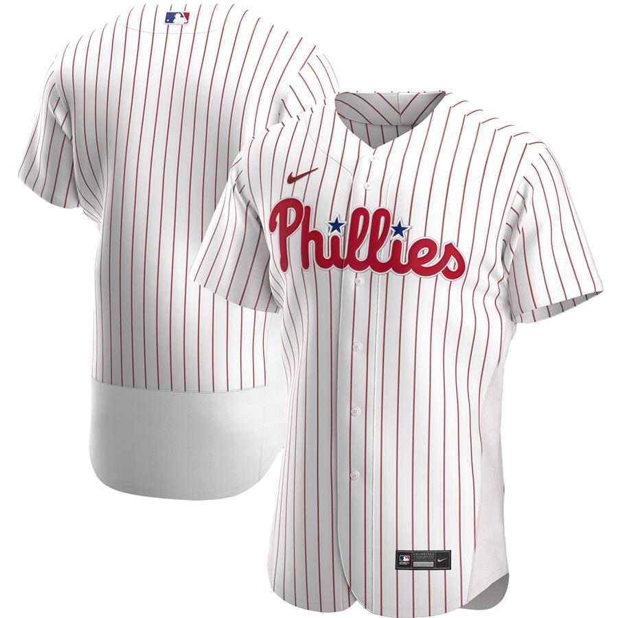 Philadelphia Phillies Nike Home Authentic Team Jersey - White