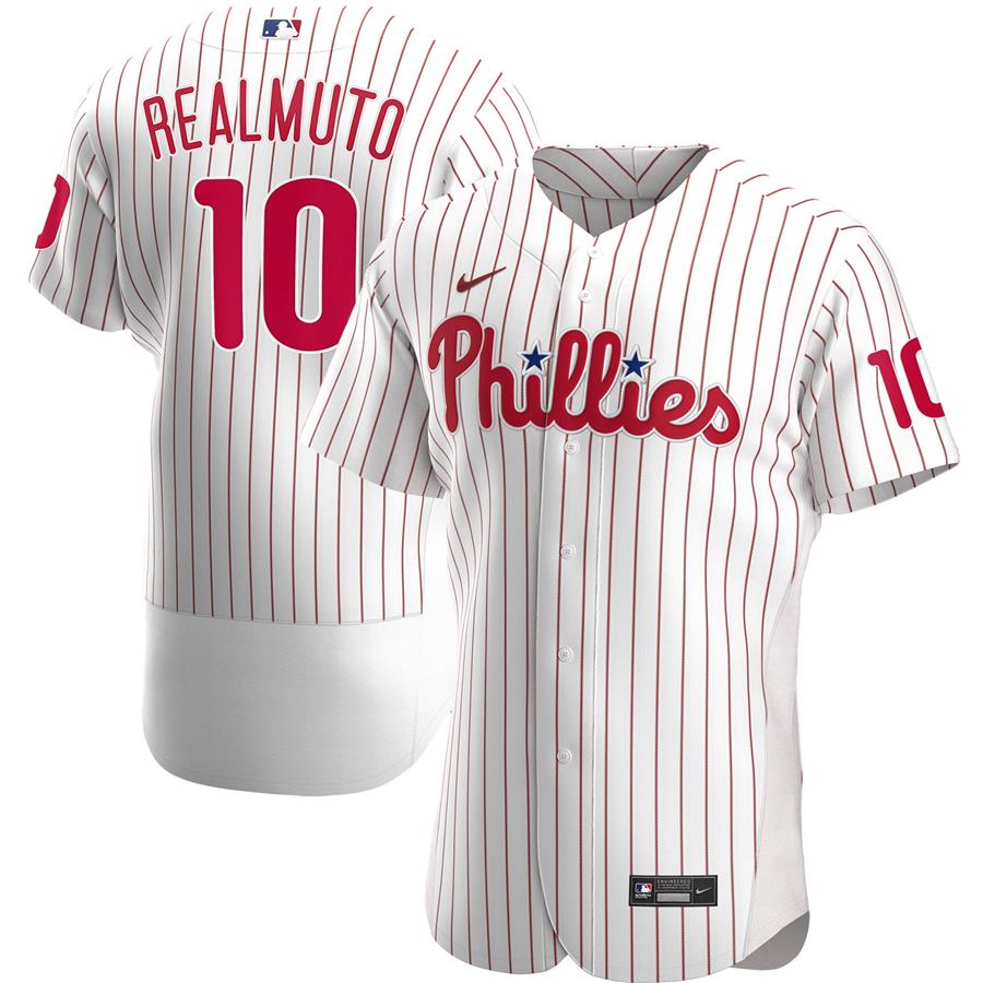 JT Realmuto Philadelphia Phillies Nike Home Authentic Player Jersey - White