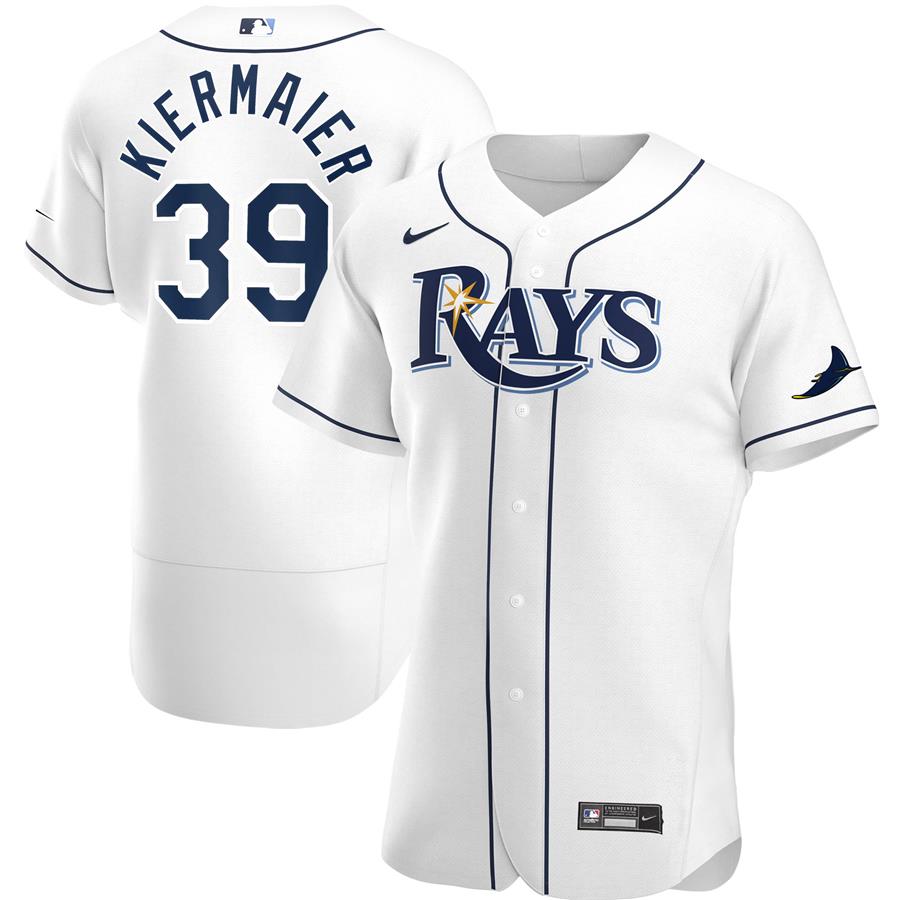 Kevin Kiermaier Tampa Bay Rays Nike Home Authentic Player Jersey - White