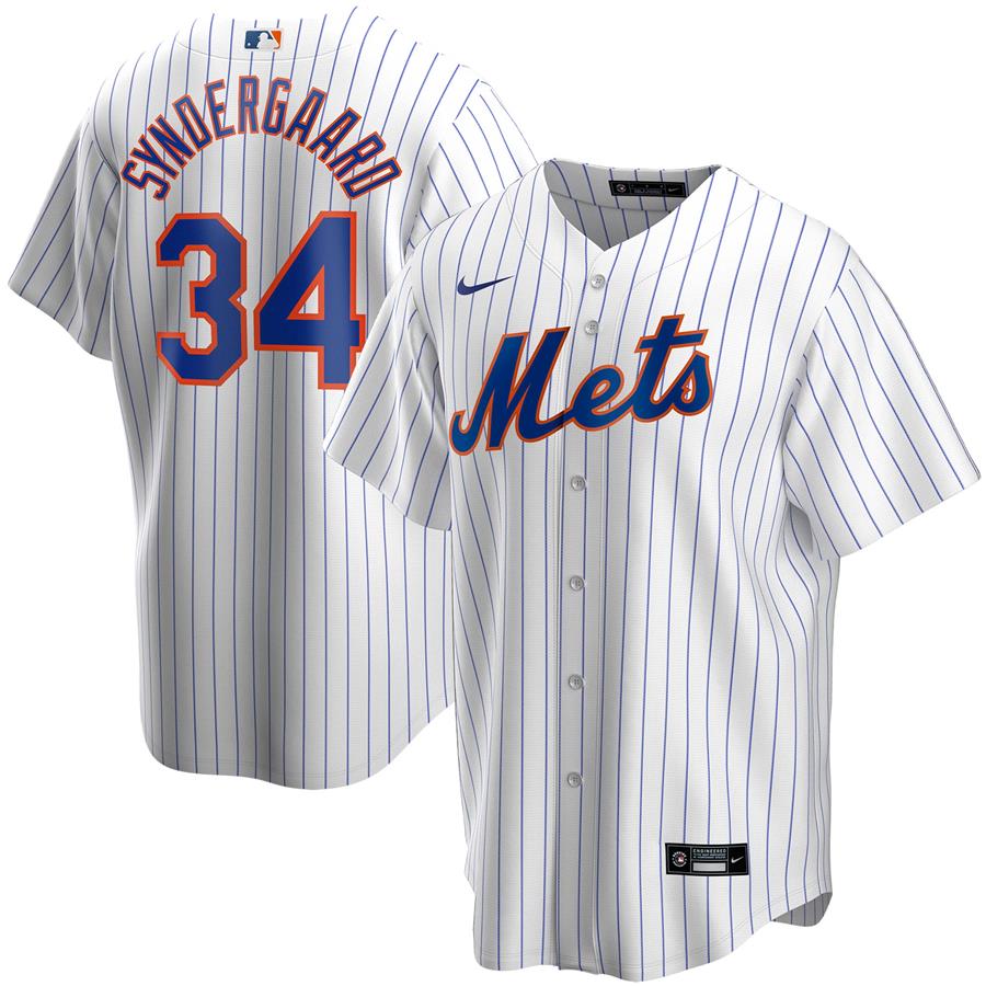 Noah Syndergaard New York Mets Nike Home Replica Player Name Jersey - White