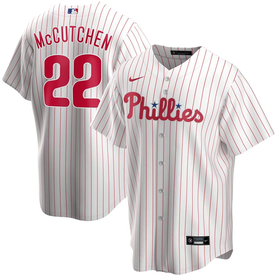 Andrew McCutchen Philadelphia Phillies Nike Home Replica Player Name Jersey - White
