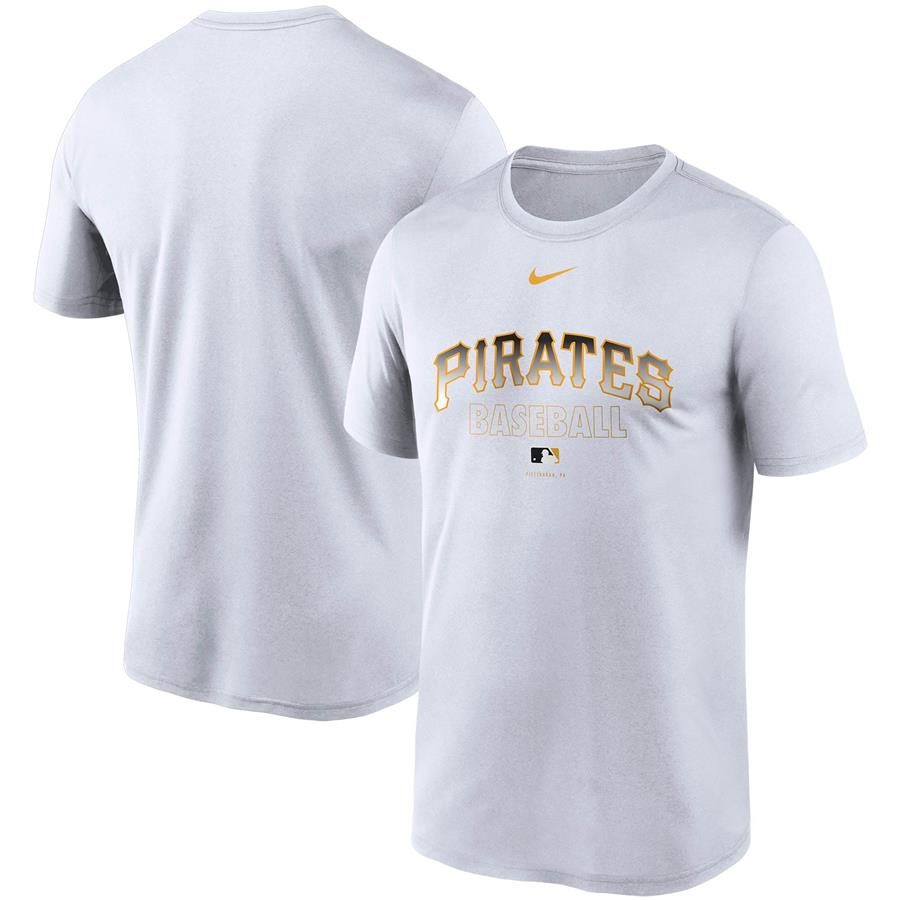 Pittsburgh Pirates Nike Authentic Collection Legend Performance T-Shirt - White