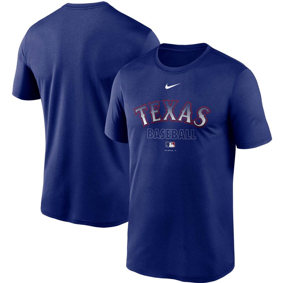 Texas Rangers Nike Authentic Collection Legend Performance T-Shirt - Royal