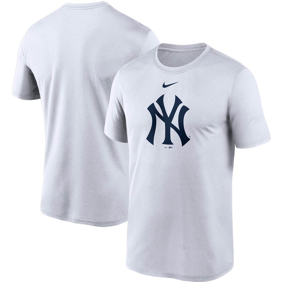 Футболка New York Yankees Nike Team Large Logo Legend Performance (белый)