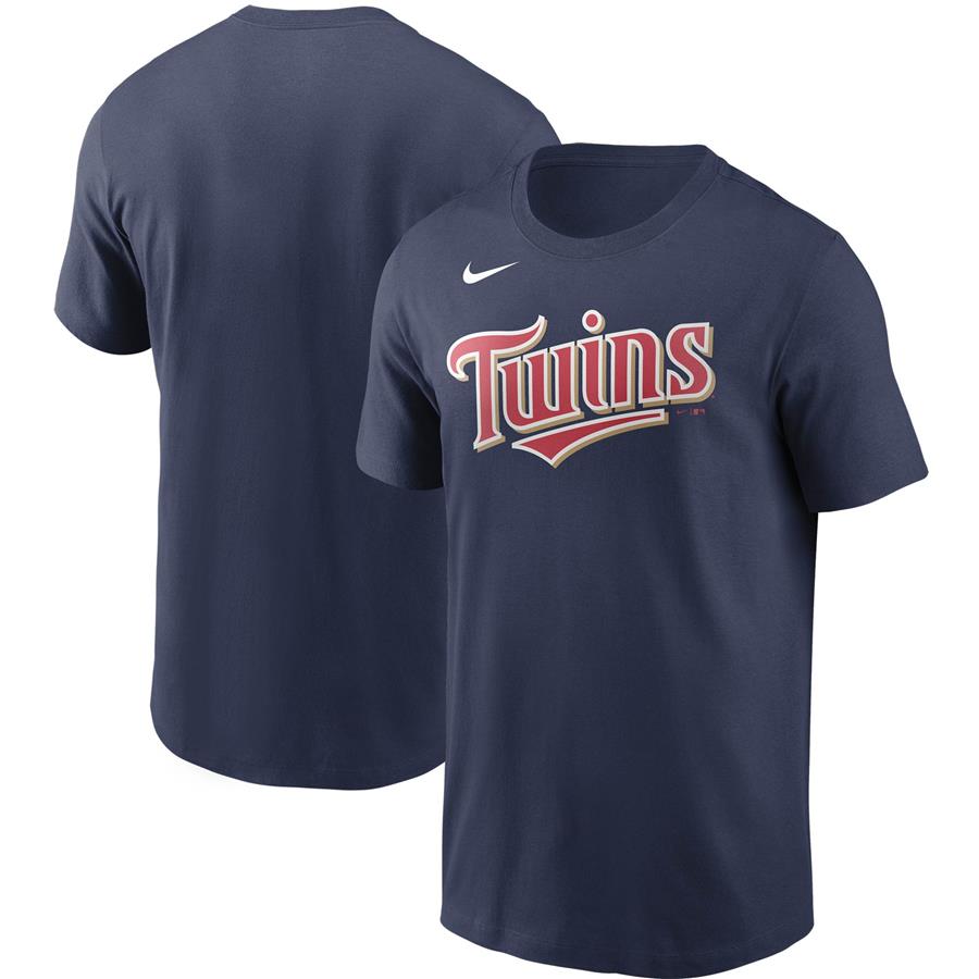 Футболка Minnesota Twins Nike Team Wordmark (тёмно-синий)