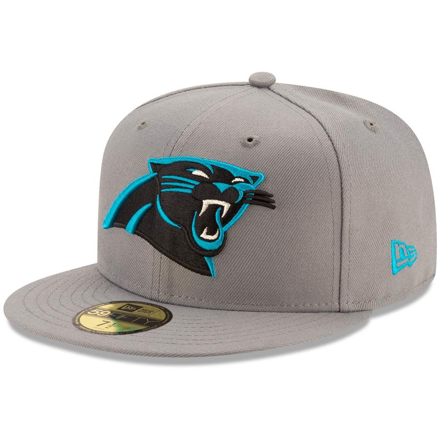 Carolina Panthers New Era Storm 59FIFTY Fitted Hat - Graphite