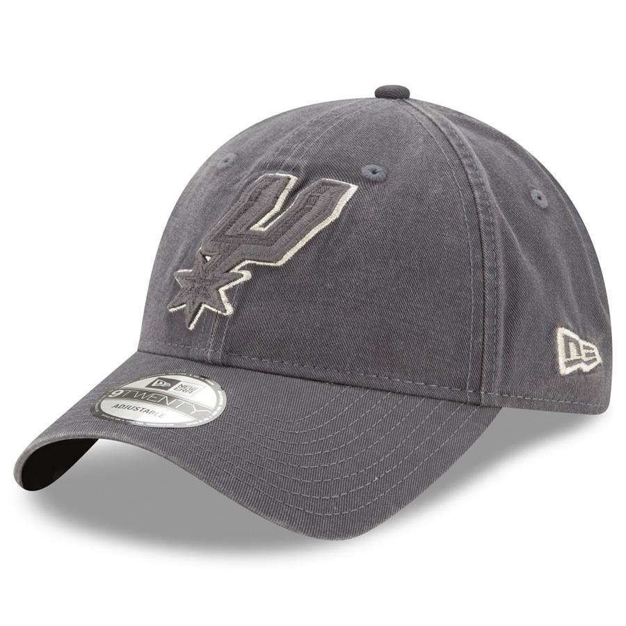 San Antonio Spurs New Era Tonal Team Pop 9TWENTY Adjustable Hat - Graphite