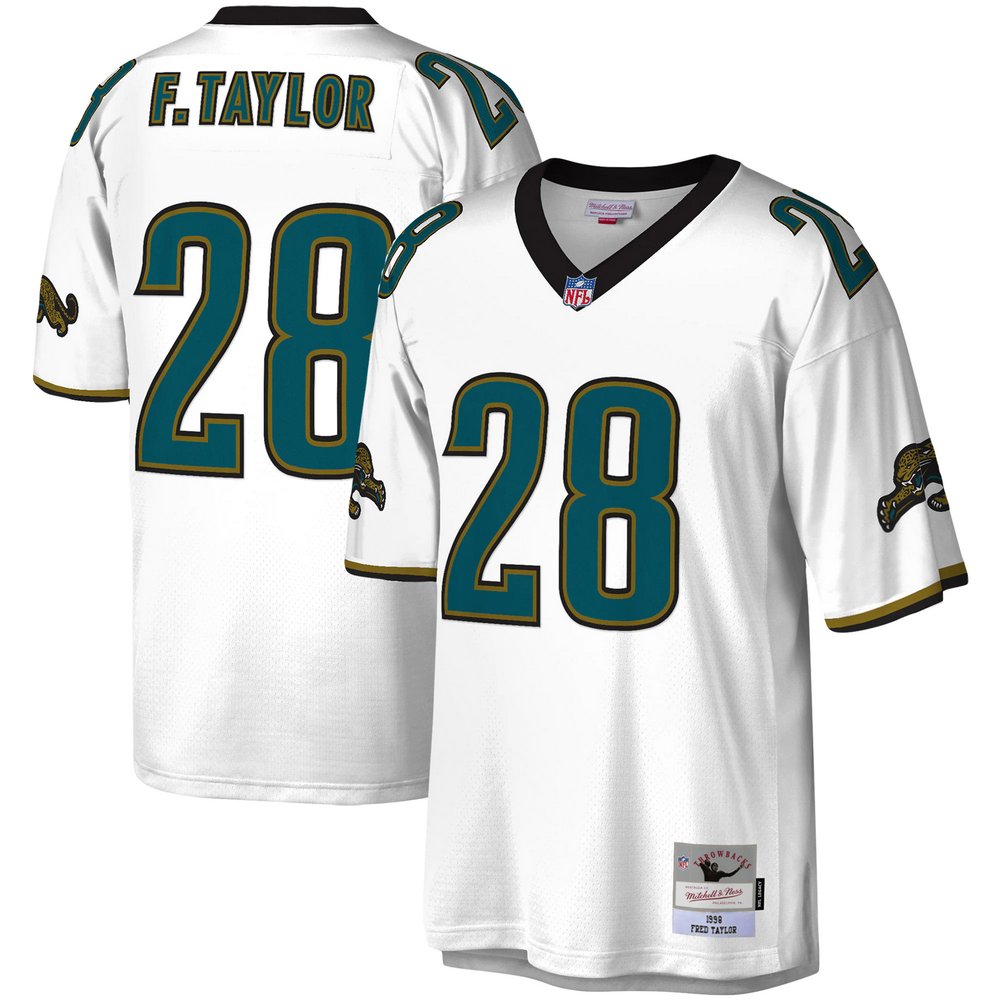 Fred Taylor Jacksonville Jaguars Mitchell & Ness Legacy Replica Jersey - White