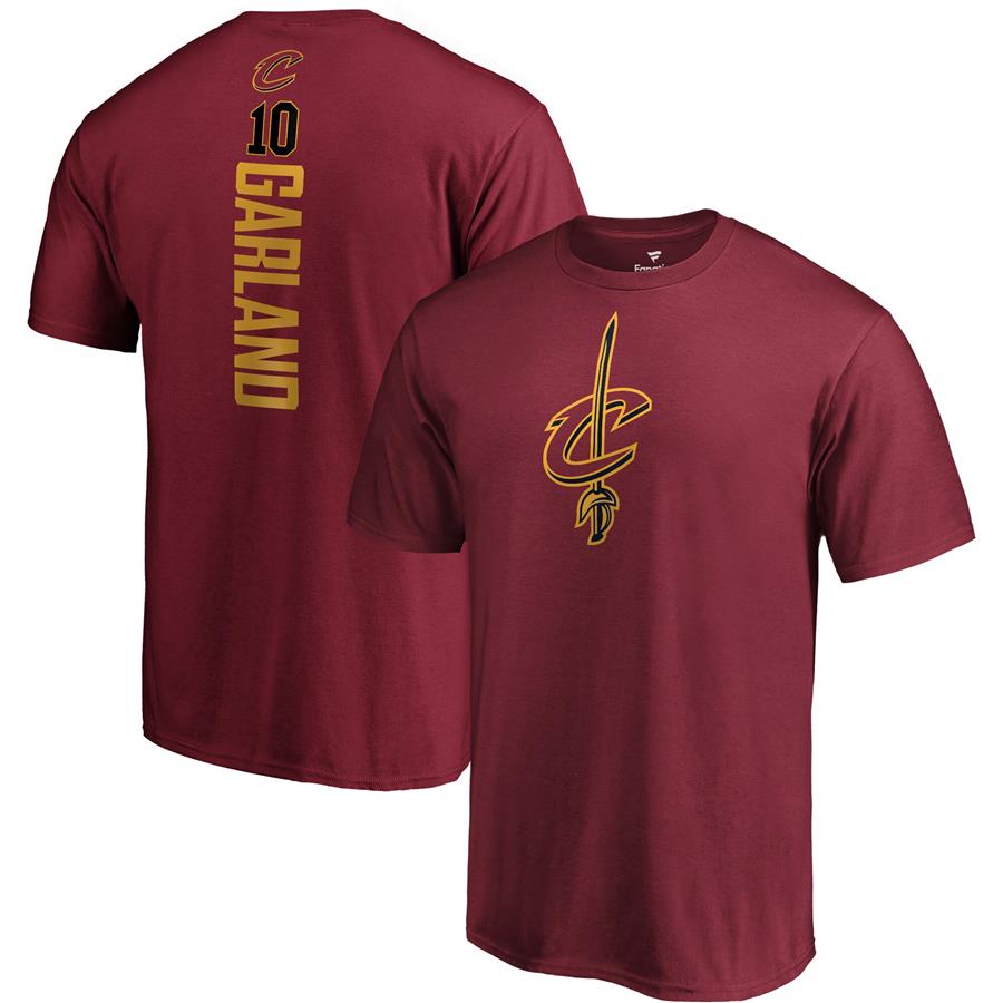 Darius Garland Cleveland Cavaliers Fanatics Branded Playmaker Name & Number Team Logo T-Shirt - Wine