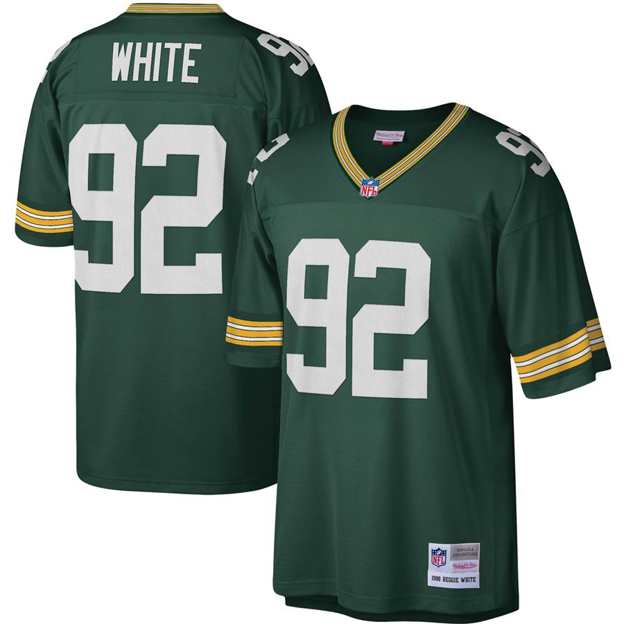 Reggie White Green Bay Packers Mitchell & Ness 1996 Legacy Replica Jersey - Green