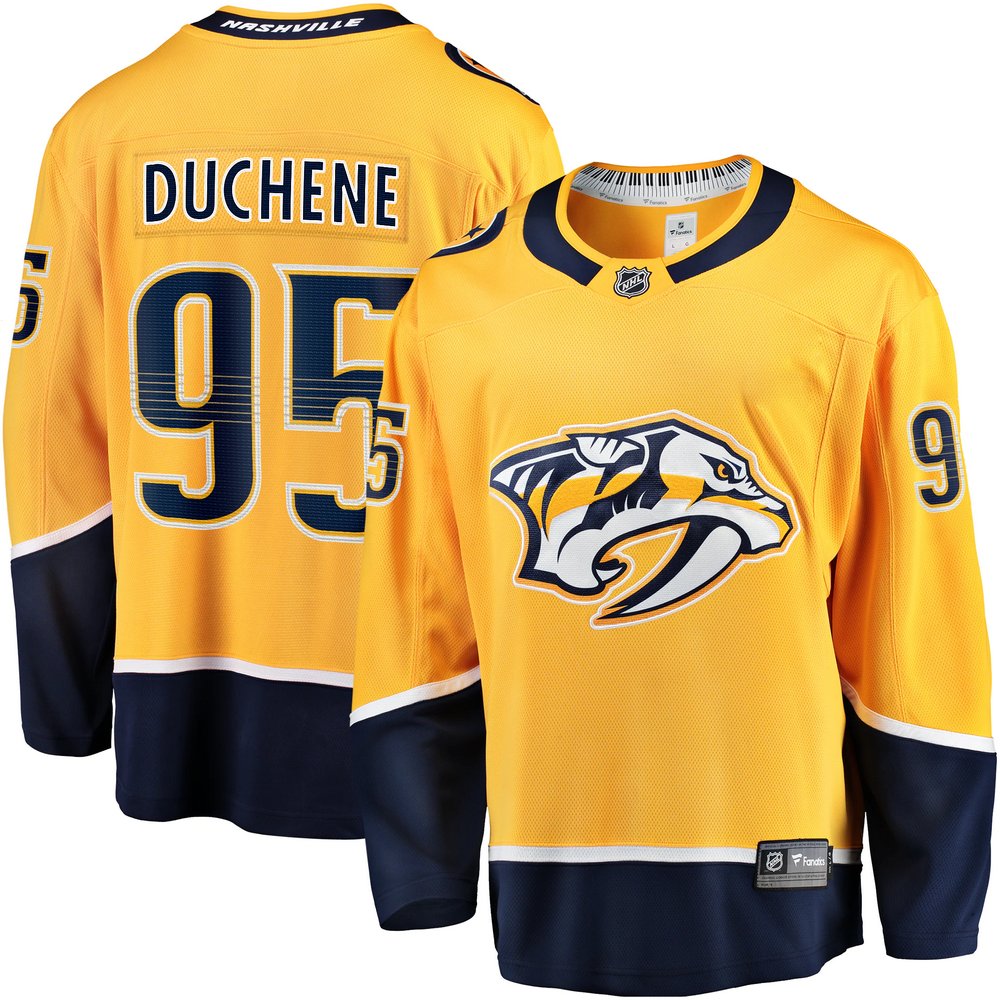 Matt Duchene Nashville Predators Fanatics Branded Breakaway Player Jersey - Gold