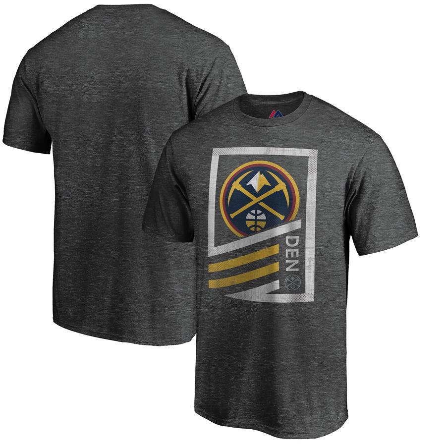 Denver Nuggets Majestic Flex Classic T-Shirt - Gray