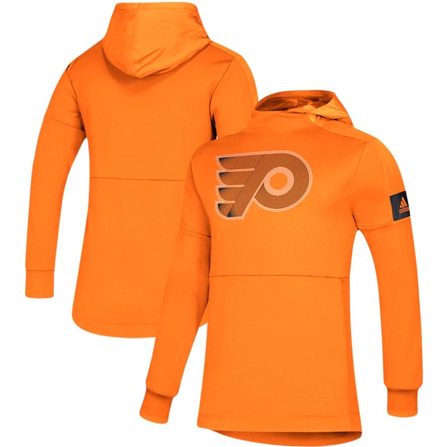 Philadelphia Flyers adidas Game Mode Pullover Hoodie - Orange