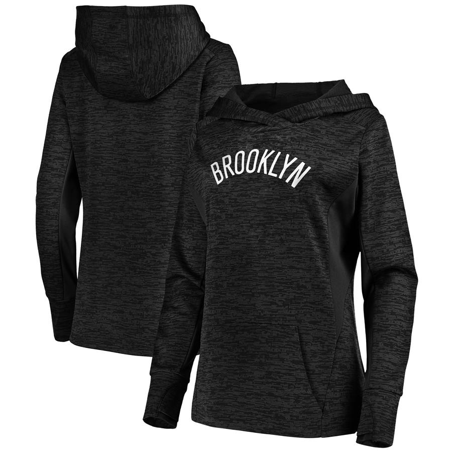 Brooklyn Nets Fanatics Branded Women's Showtime Done Better Pullover Hoodie - Black