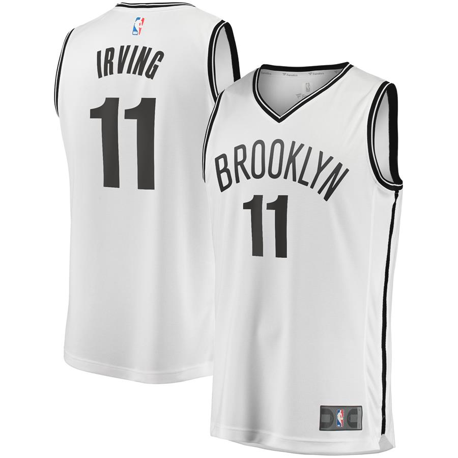 Kyrie Irving Brooklyn Nets Fanatics Branded 2019 Fast Break Player Movement Jersey - Icon Edition - White