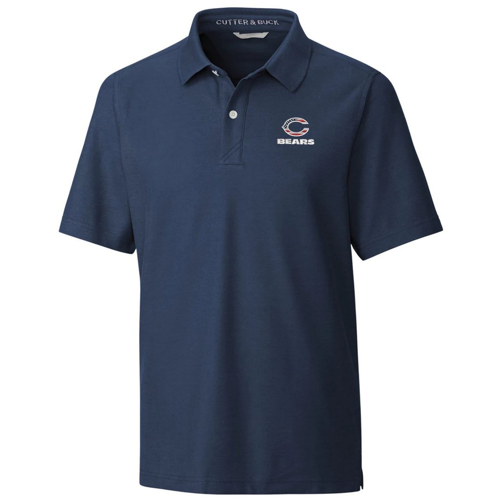 Chicago Bears Cutter & Buck Americana Breakthrough Polo - Navy