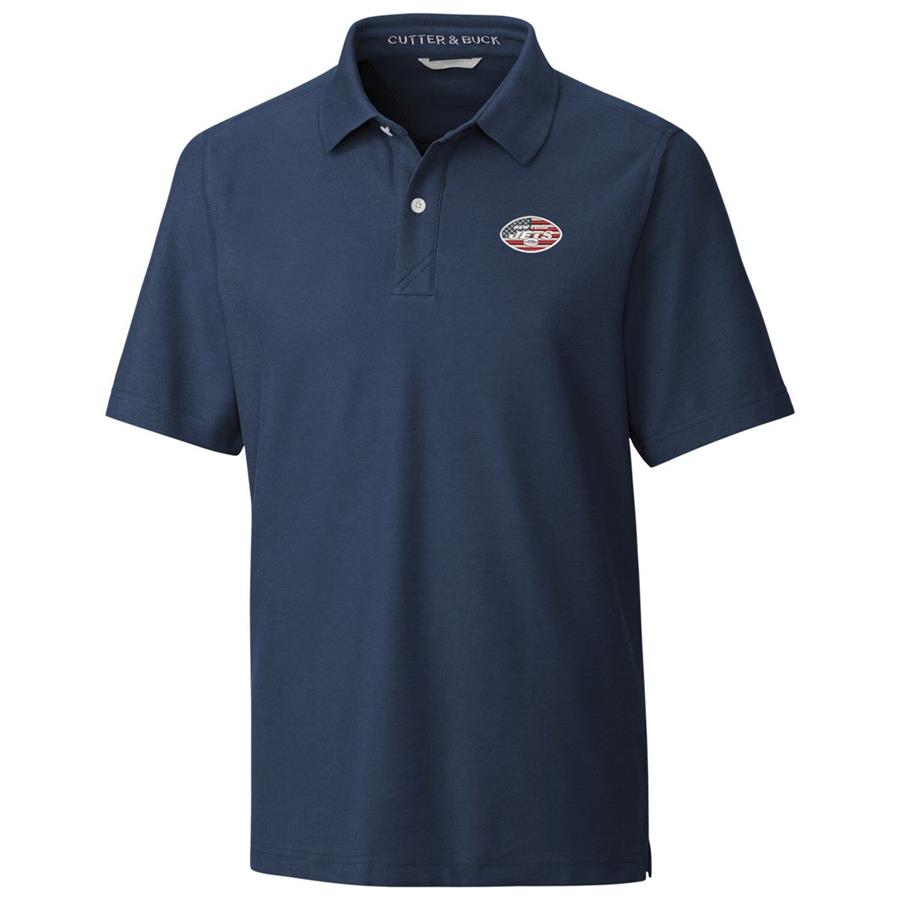 New York Jets Cutter & Buck Americana Breakthrough Polo - Navy