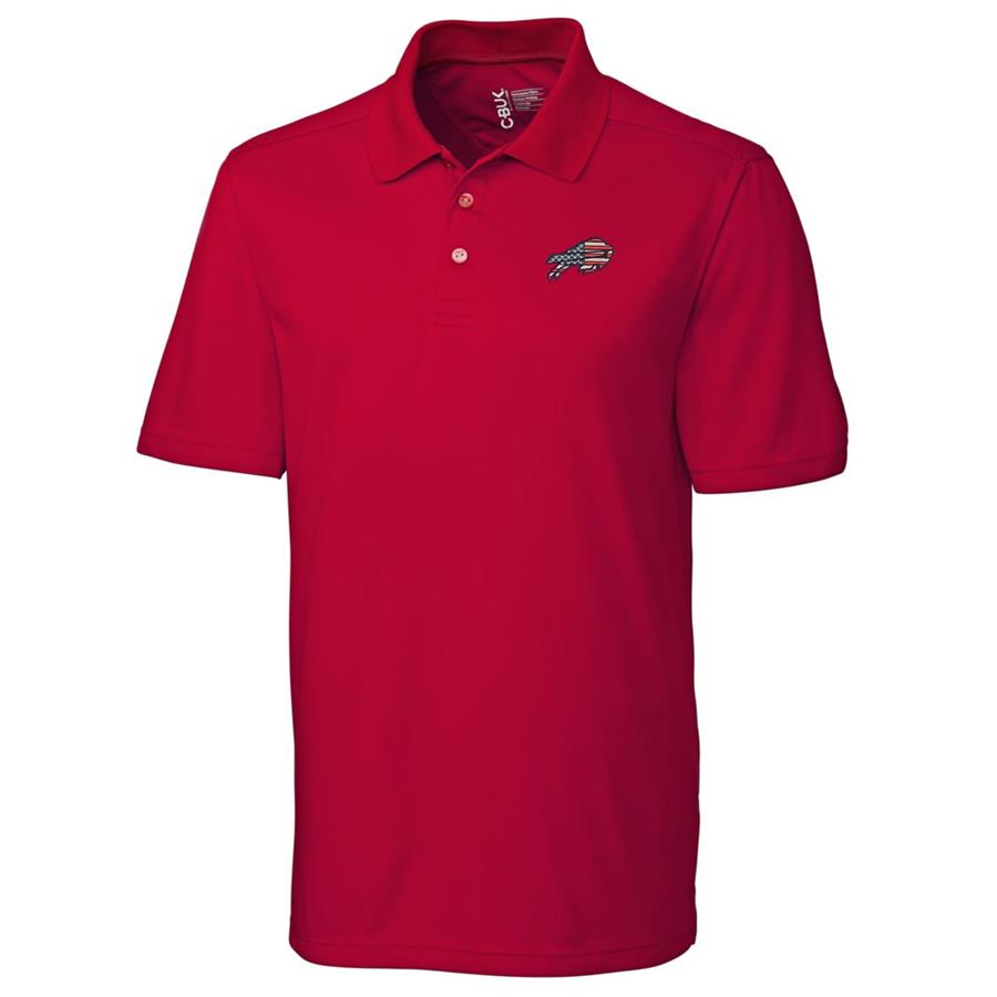 Buffalo Bills Cutter & Buck Americana Fairwood Polo - Red