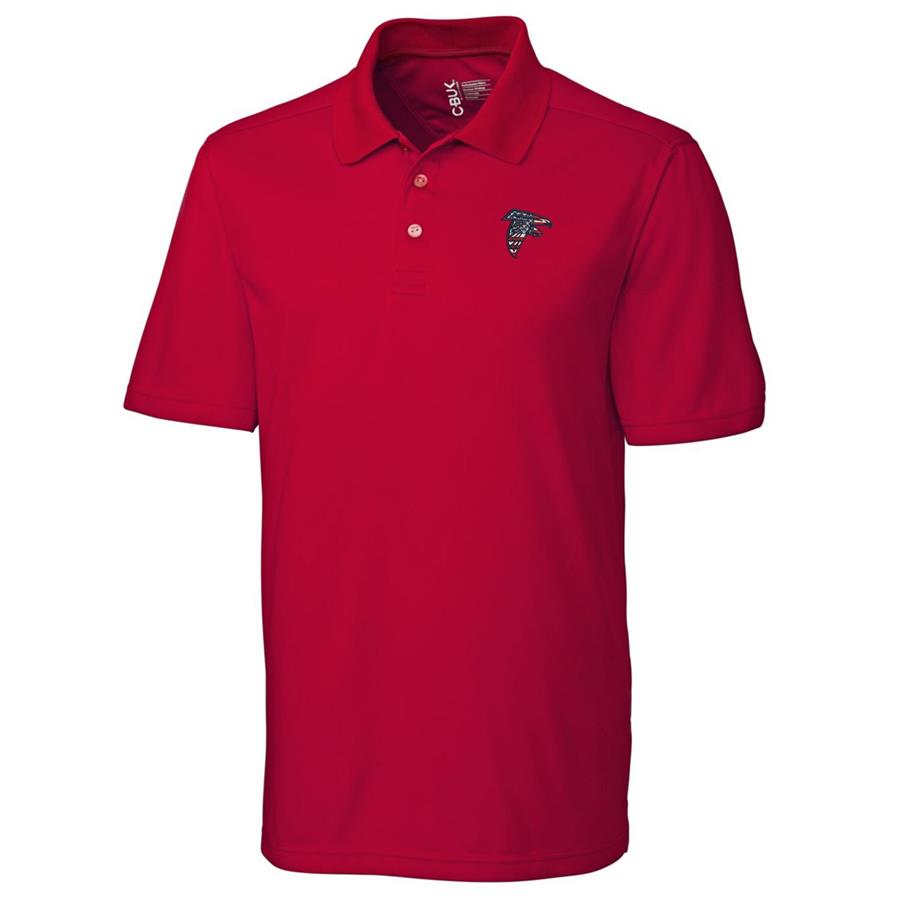 Atlanta Falcons Cutter & Buck Americana Fairwood Polo - Red
