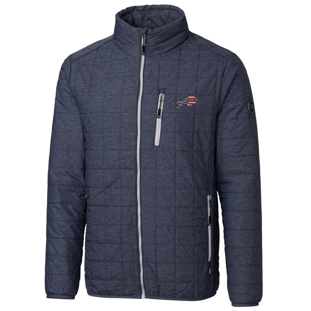 Buffalo Bills Cutter & Buck Americana Rainier Full-Zip Jacket - Navy