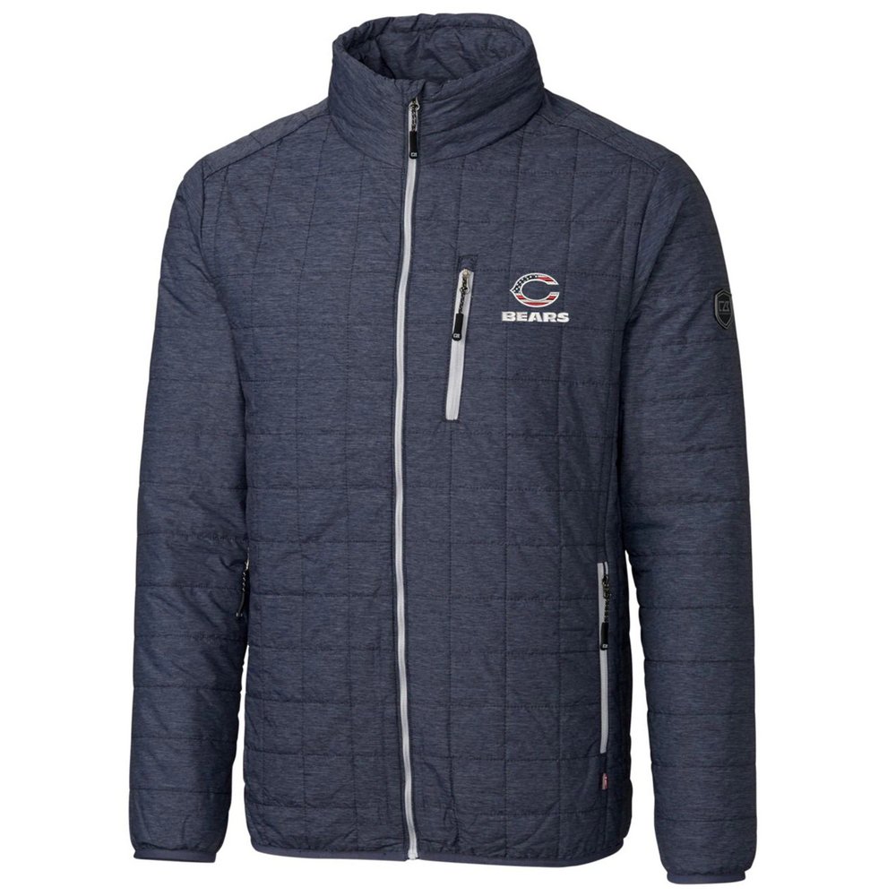 Chicago Bears Cutter & Buck Americana Rainier Full-Zip Jacket - Navy