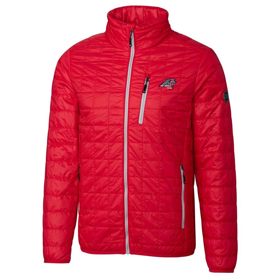 Carolina Panthers Cutter & Buck Americana Rainier Full-Zip Jacket - Red