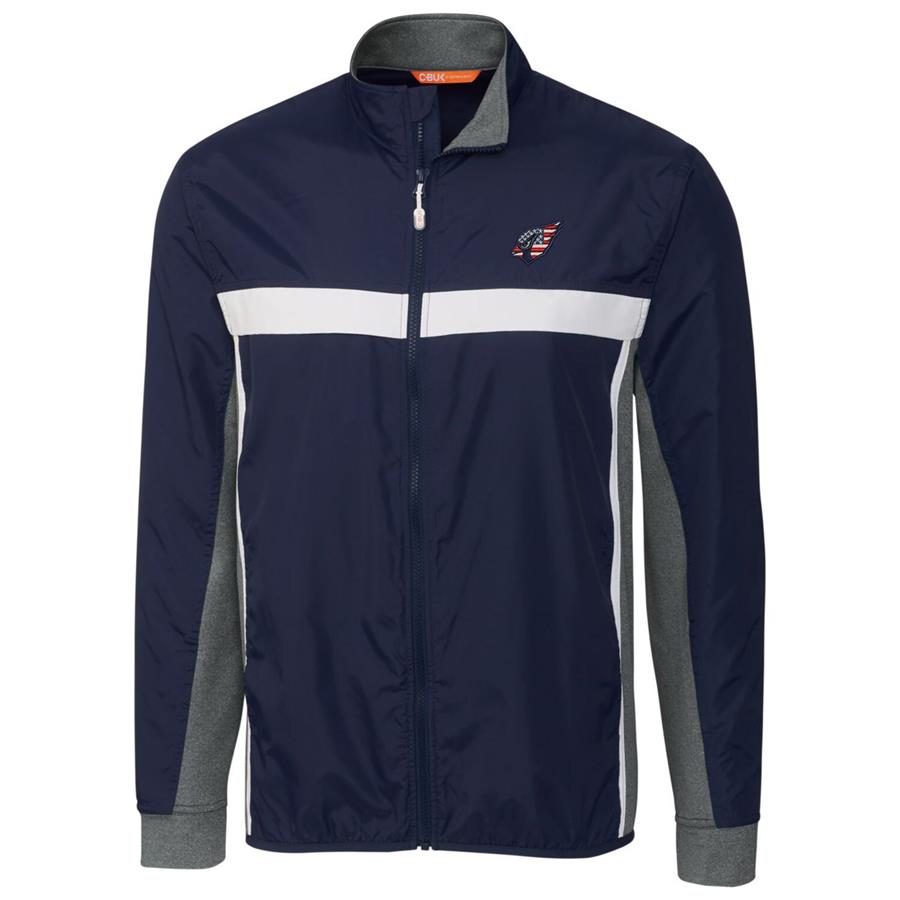 Arizona Cardinals Cutter & Buck Americana Swish Full-Zip Jacket - Navy