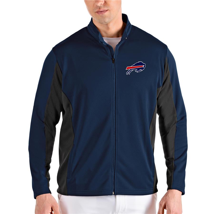 Buffalo Bills Antigua Passage Full-Zip Jacket - Navy