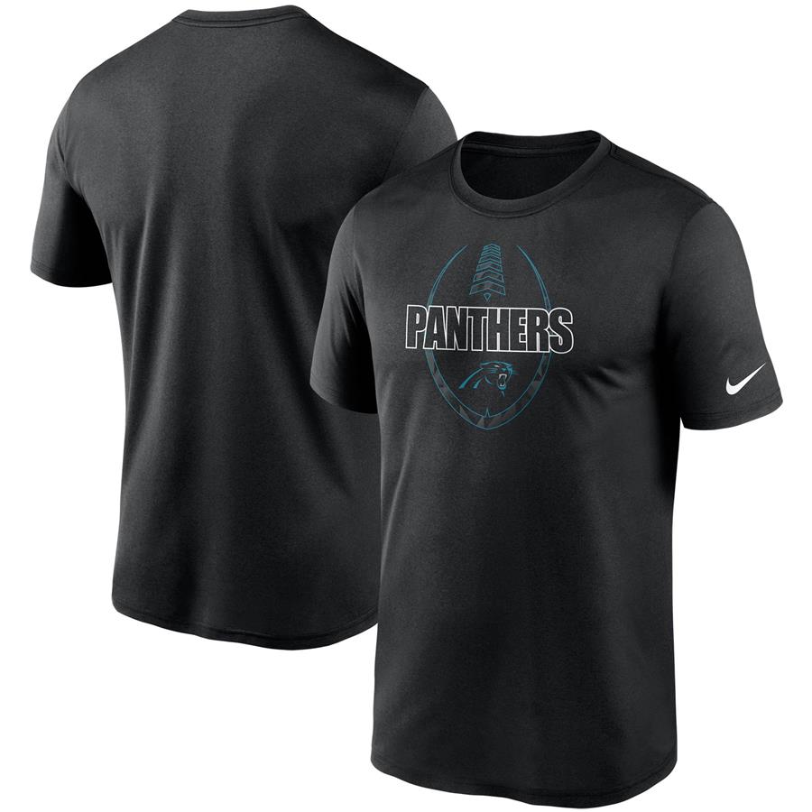 Carolina Panthers Nike Icon Performance T-Shirt - Black