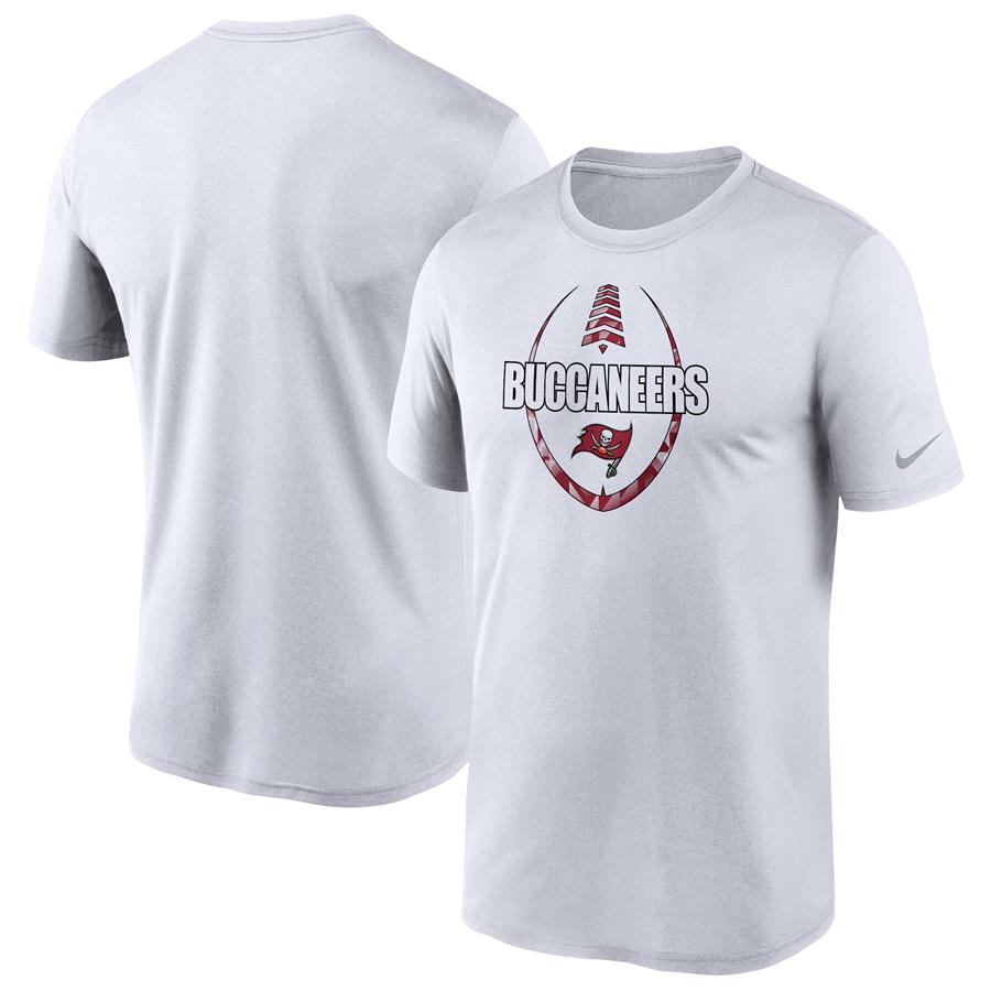 Tampa Bay Buccaneers Nike Icon Performance T-Shirt - White