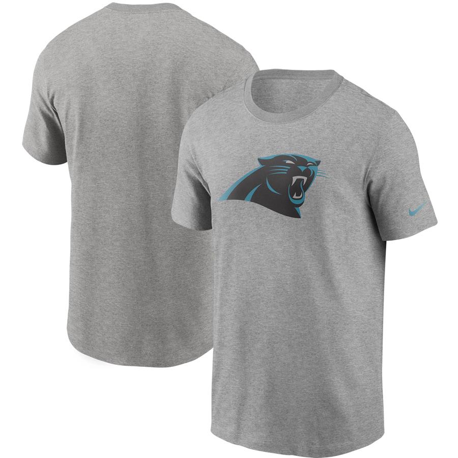 Carolina Panthers Nike Primary Logo T-Shirt - Heathered Gray