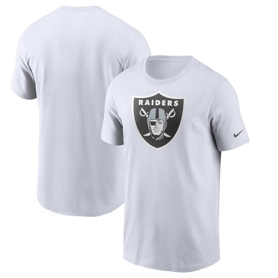 Las Vegas Raiders Nike Primary Logo T-Shirt - White