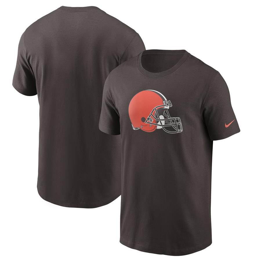Cleveland Browns Nike Primary Logo T-Shirt - Brown