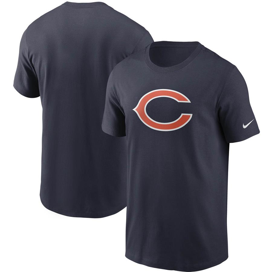 Chicago Bears Nike Primary Logo T-Shirt - Navy
