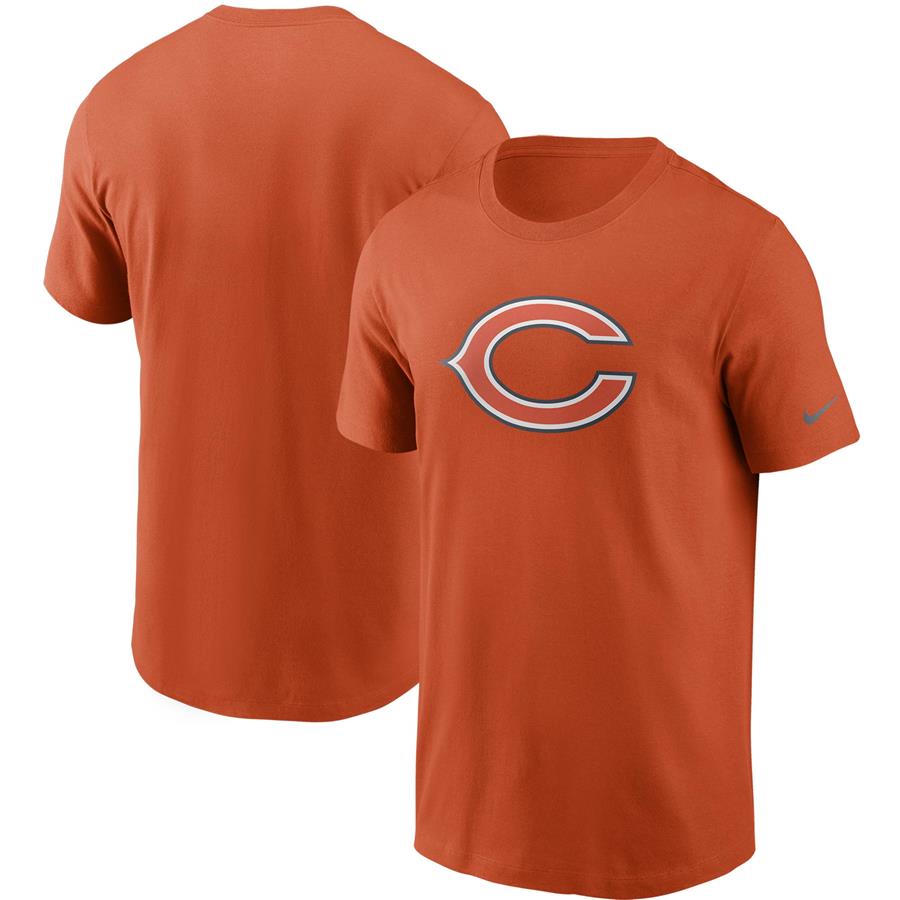 Chicago Bears Nike Primary Logo T-Shirt - Orange