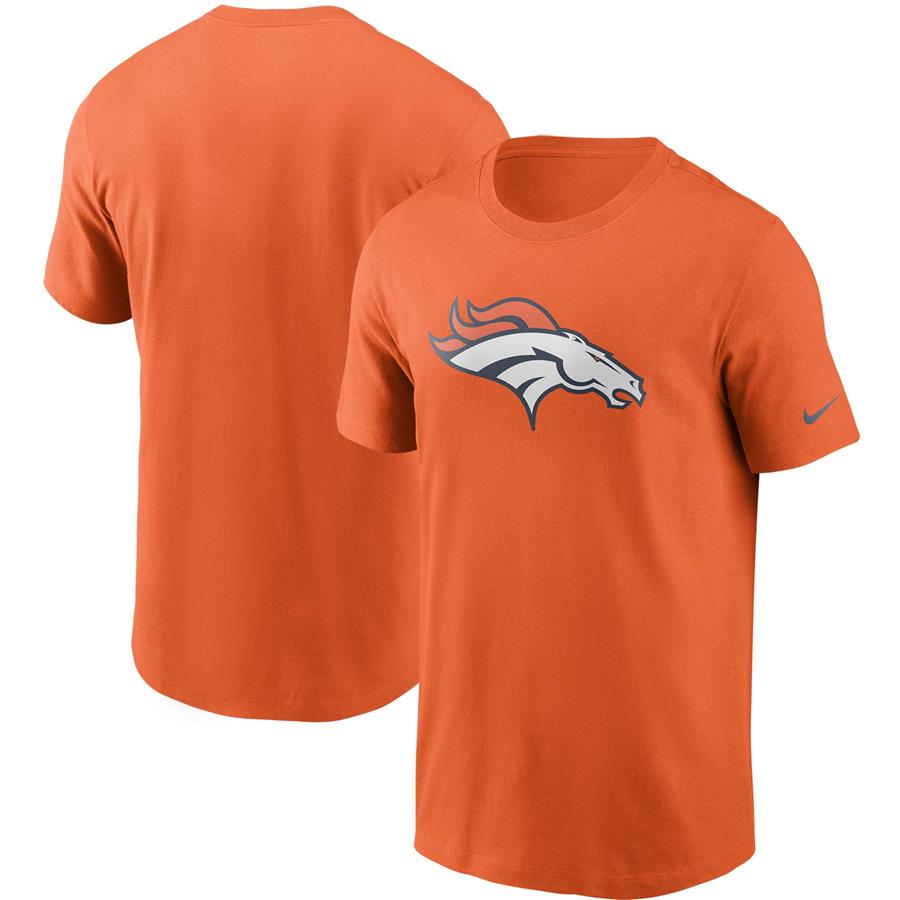 Denver Broncos Nike Primary Logo T-Shirt - Orange