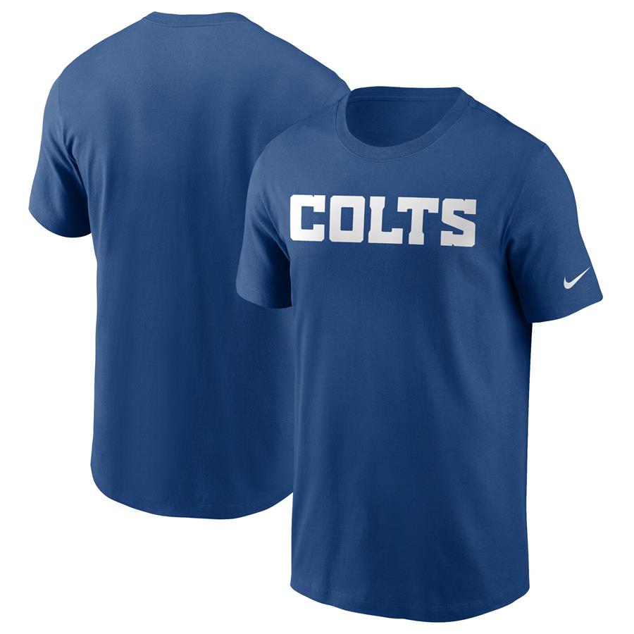 Indianapolis Colts Nike Team Wordmark T-Shirt - Royal