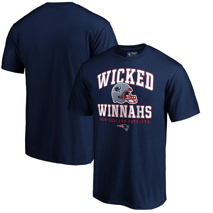 New England Patriots NFL Pro Line by Fanatics Branded Hometown Refresh T-Shirt - Navy