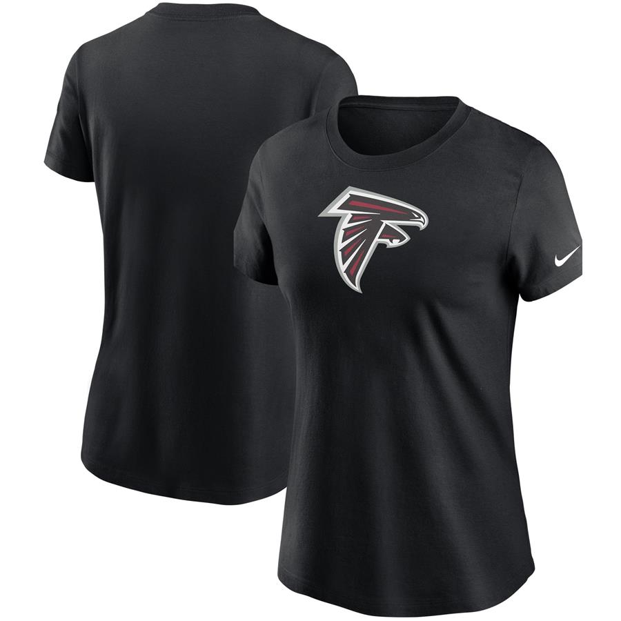Atlanta Falcons Nike Women's Logo Essential T-Shirt - Black
