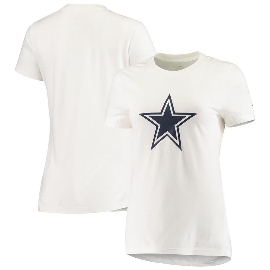 Женская футболка Dallas Cowboys Nike Logo Essential (белый)