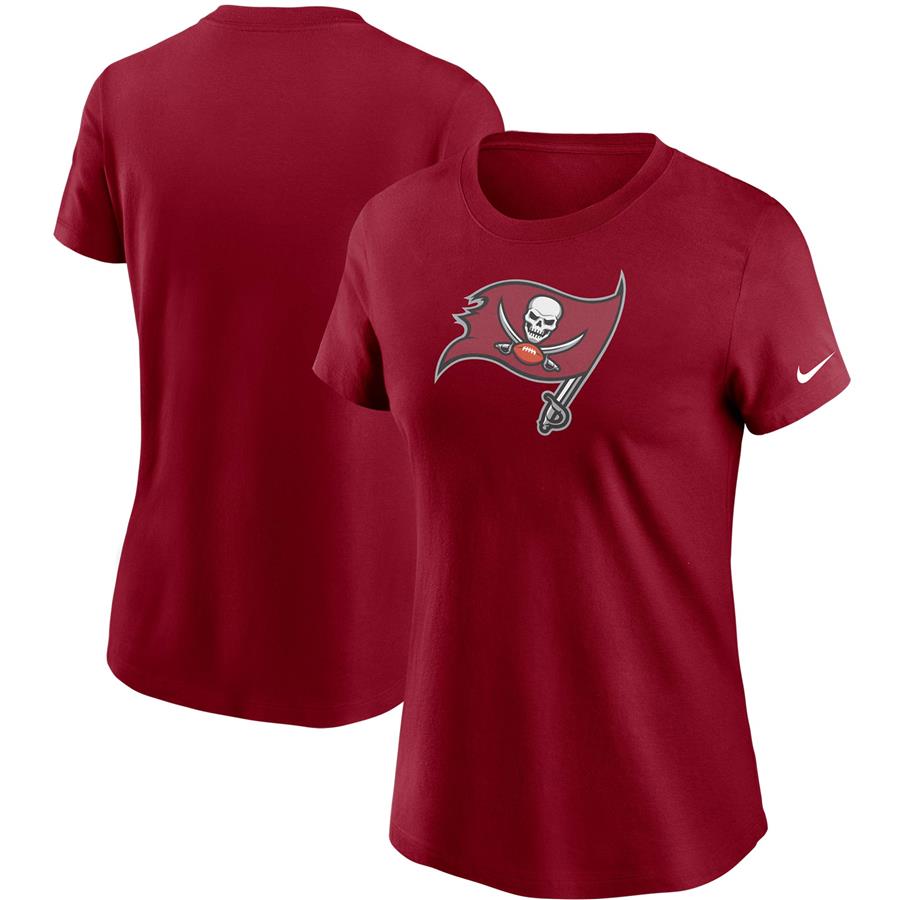 Tampa Bay Buccaneers Nike Women's Logo Essential T-Shirt - Red
