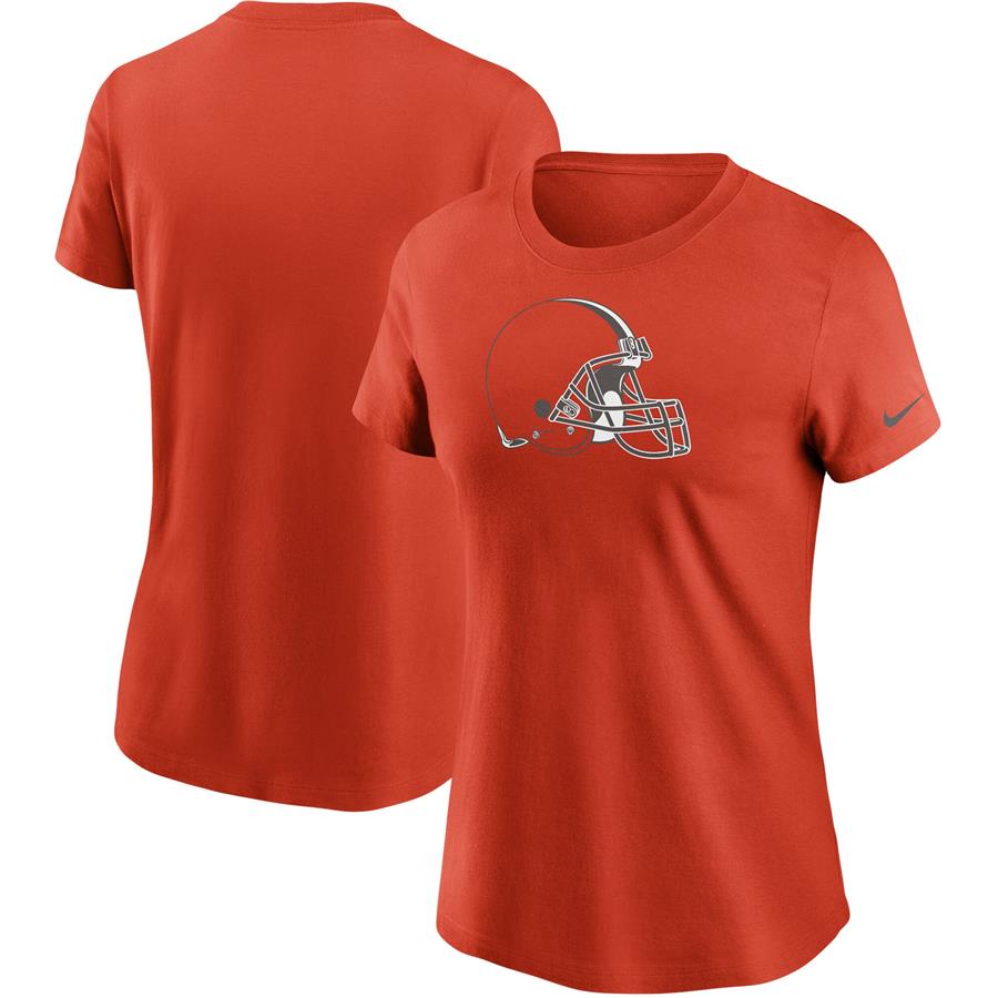 Cleveland Browns Nike Women's Logo Essential T-Shirt - Orange