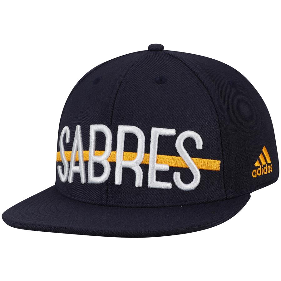 Buffalo Sabres adidas Culture Middle Bar Flex Hat - Navy