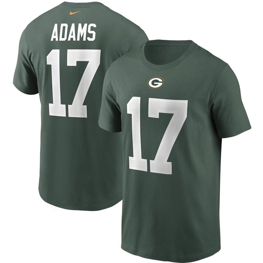 Davante Adams Green Bay Packers Nike Name & Number T-Shirt - Green