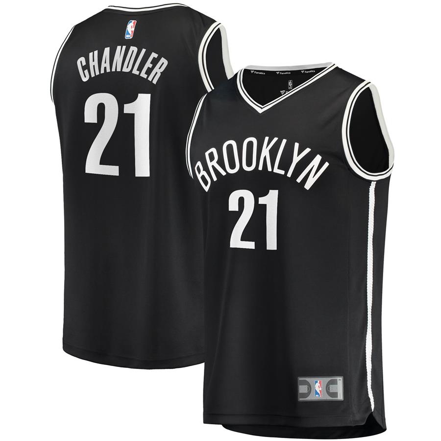 Wilson Chandler Brooklyn Nets Fanatics Branded Fast Break Replica Jersey - Icon Edition - Black