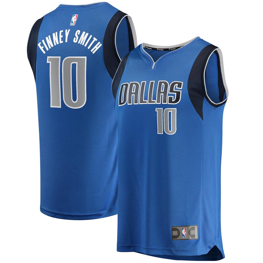 Dorian Finney-Smith Dallas Mavericks Fanatics Branded Fast Break Replica Jersey - Icon Edition - Blue