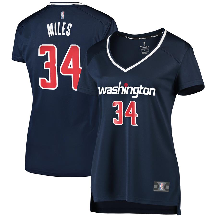 CJ Miles Washington Wizards Fanatics Branded Women's Fast Break Replica Jersey Navy - Statement Edition