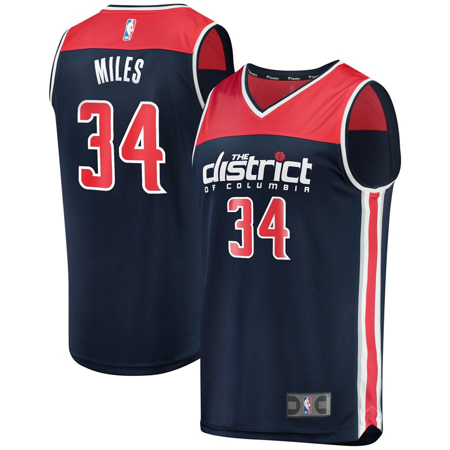 CJ Miles Washington Wizards Fanatics Branded Fast Break Replica Player Jersey Navy - Statement Edition
