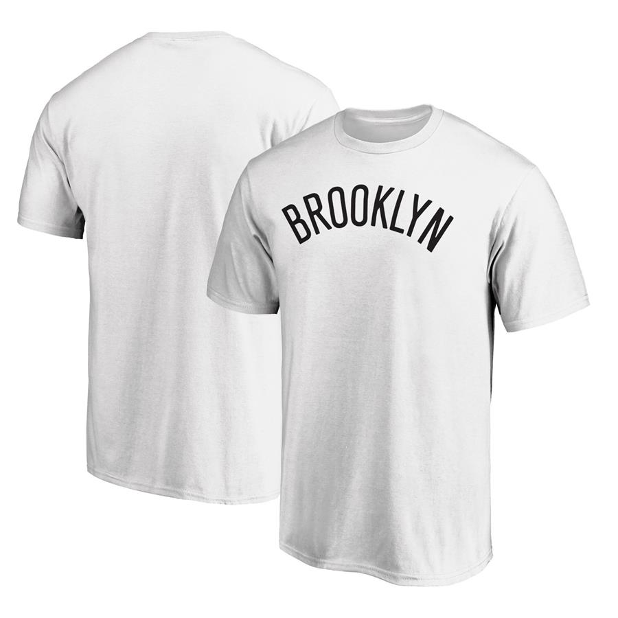Brooklyn Nets Fanatics Branded Alternate Wordmark T-Shirt - White