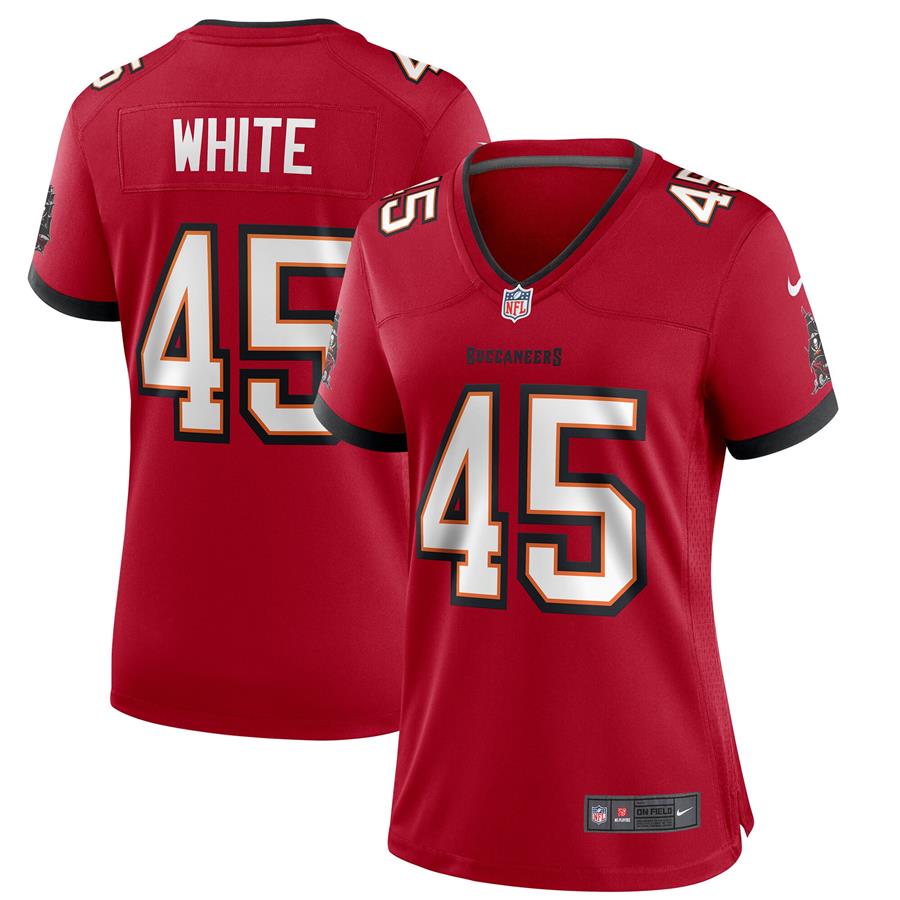 Devin White Tampa Bay Buccaneers Nike Women's Game Player Jersey - Red